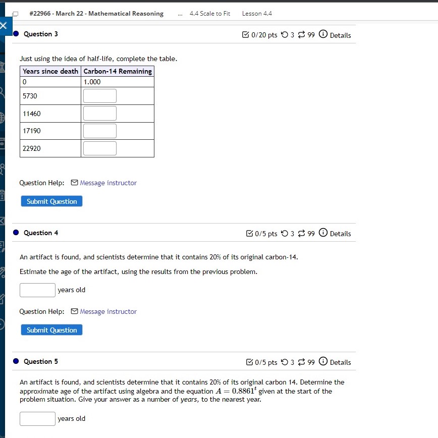 There is 9 questions here thank you #22966 -