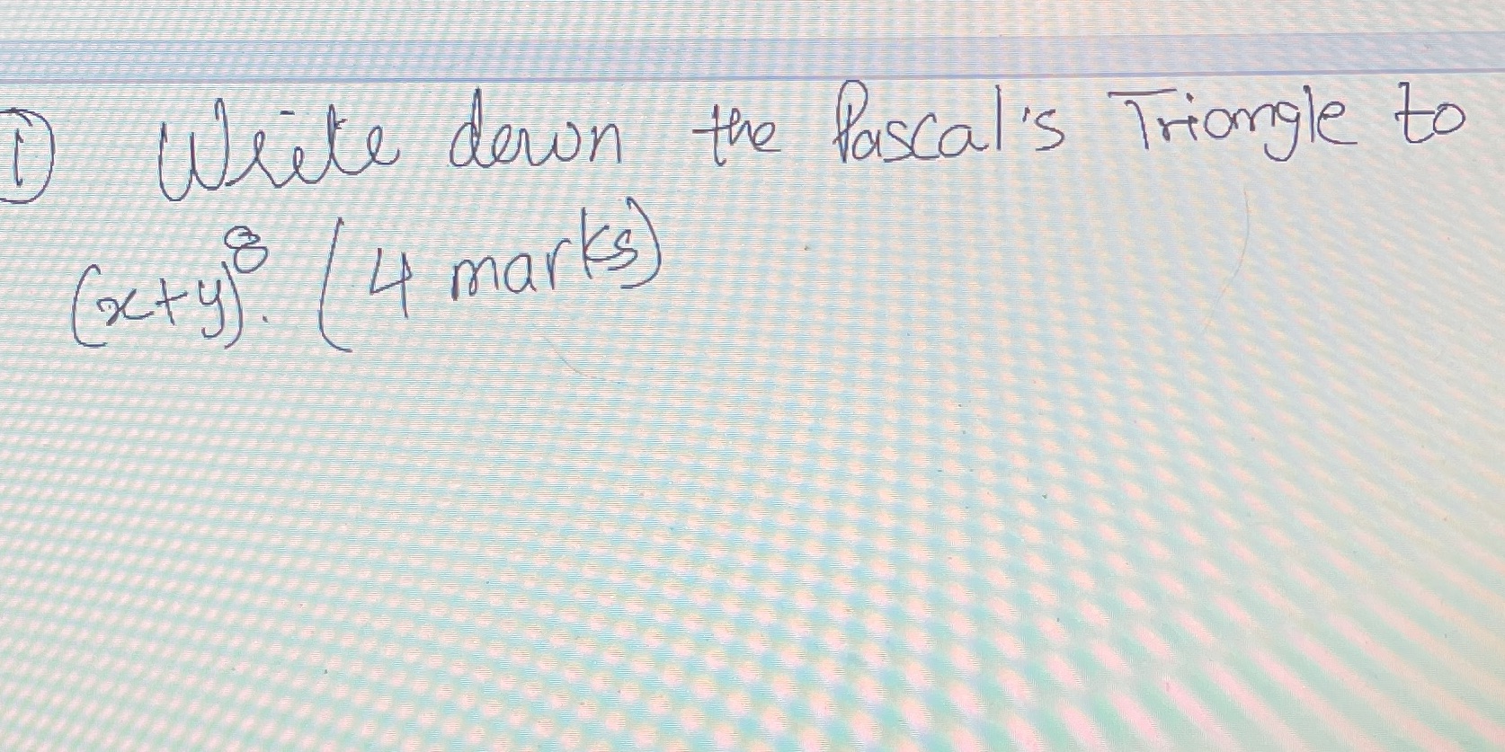 help with pascals tutorial \f