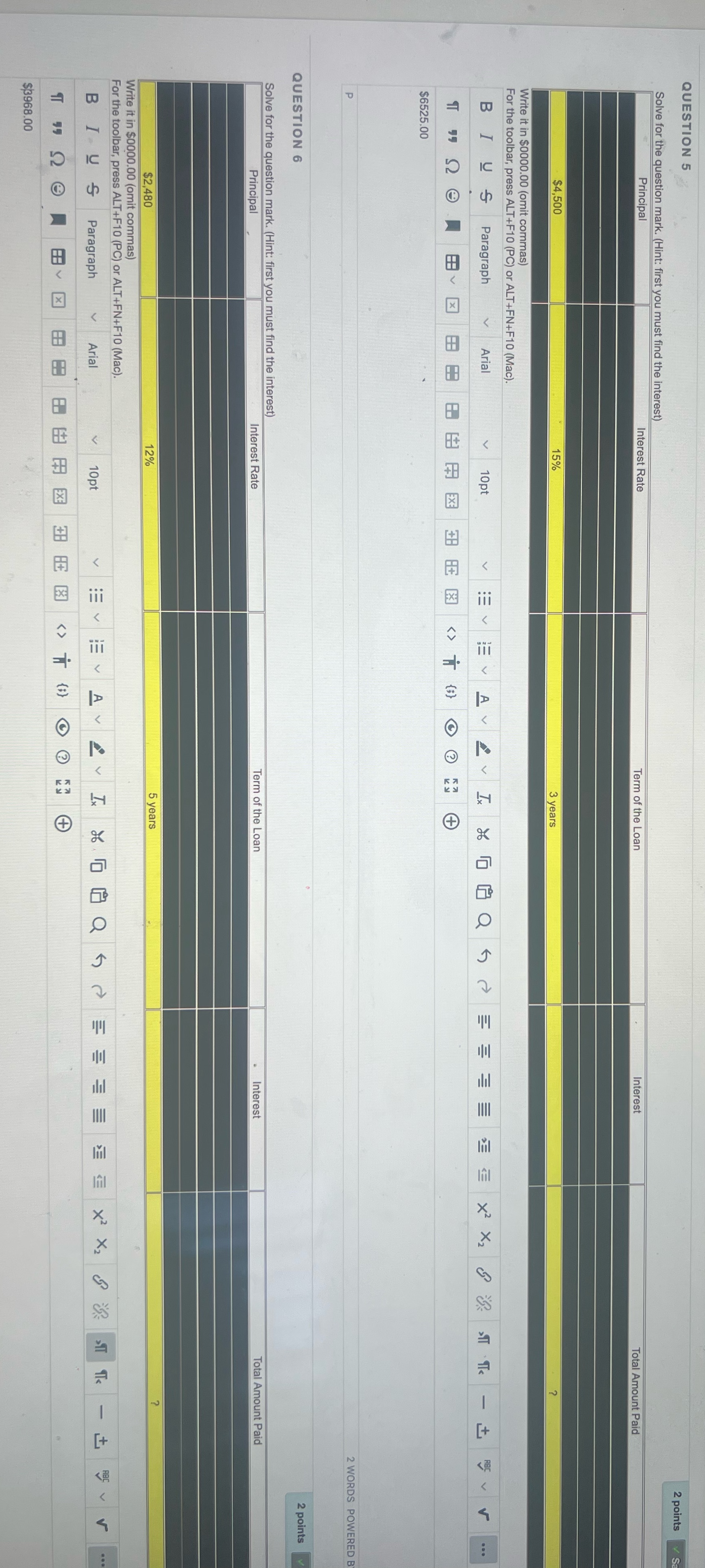 Hey, I am trying see if my answer correct?