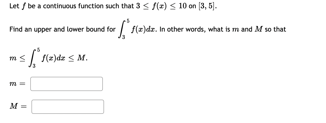 Let f be a continuous function such that 3 g