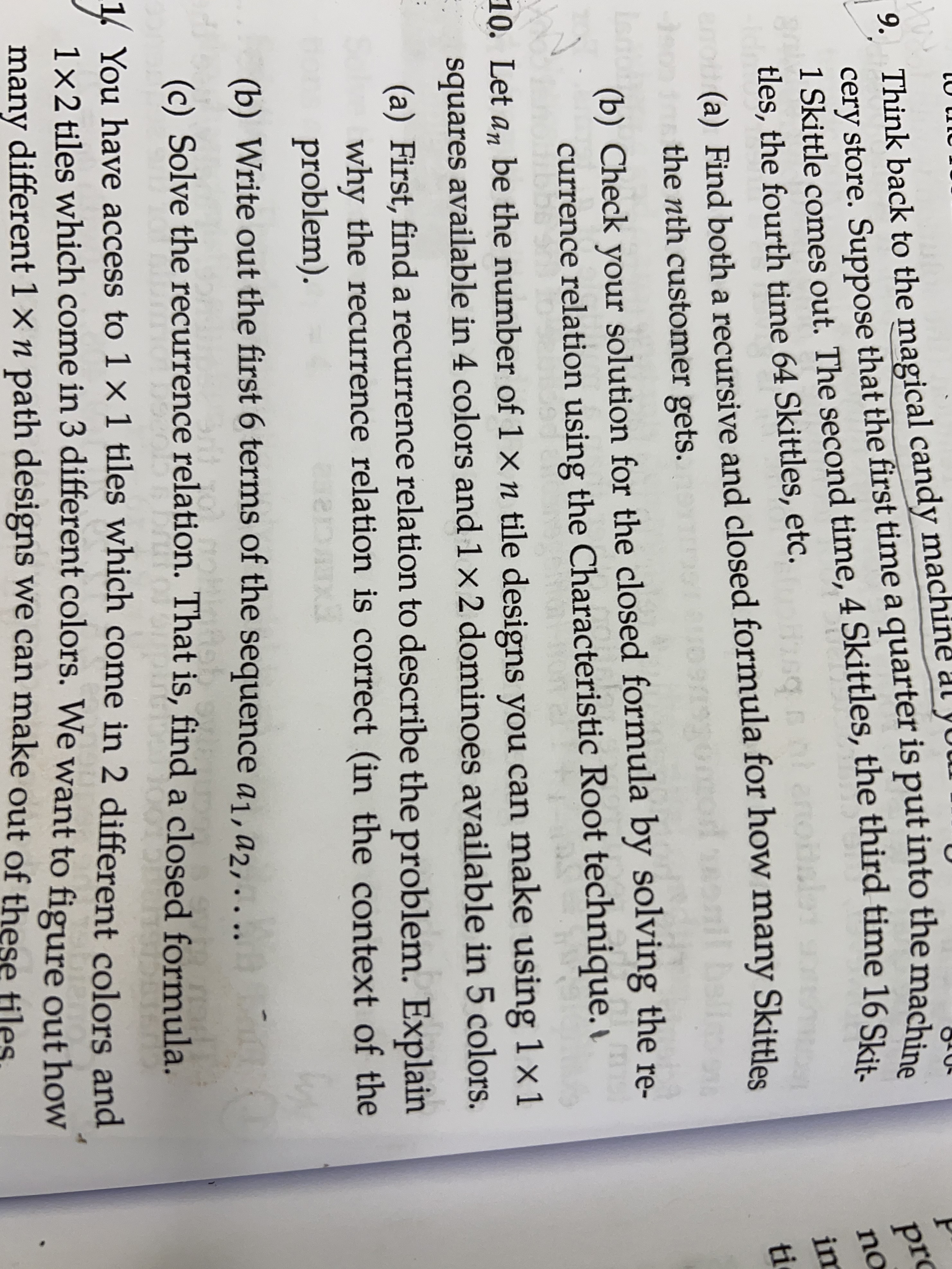 9. Think back to the magical candy machine at