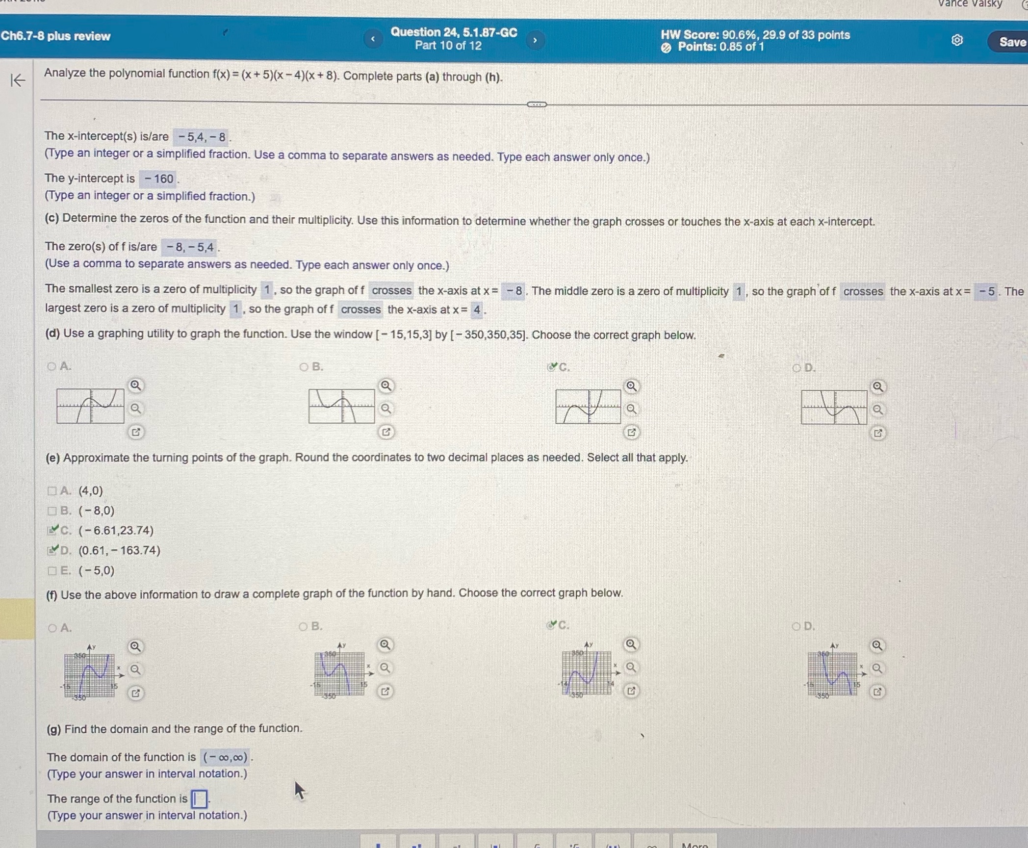 Please answer ONLY last oneThe range of the