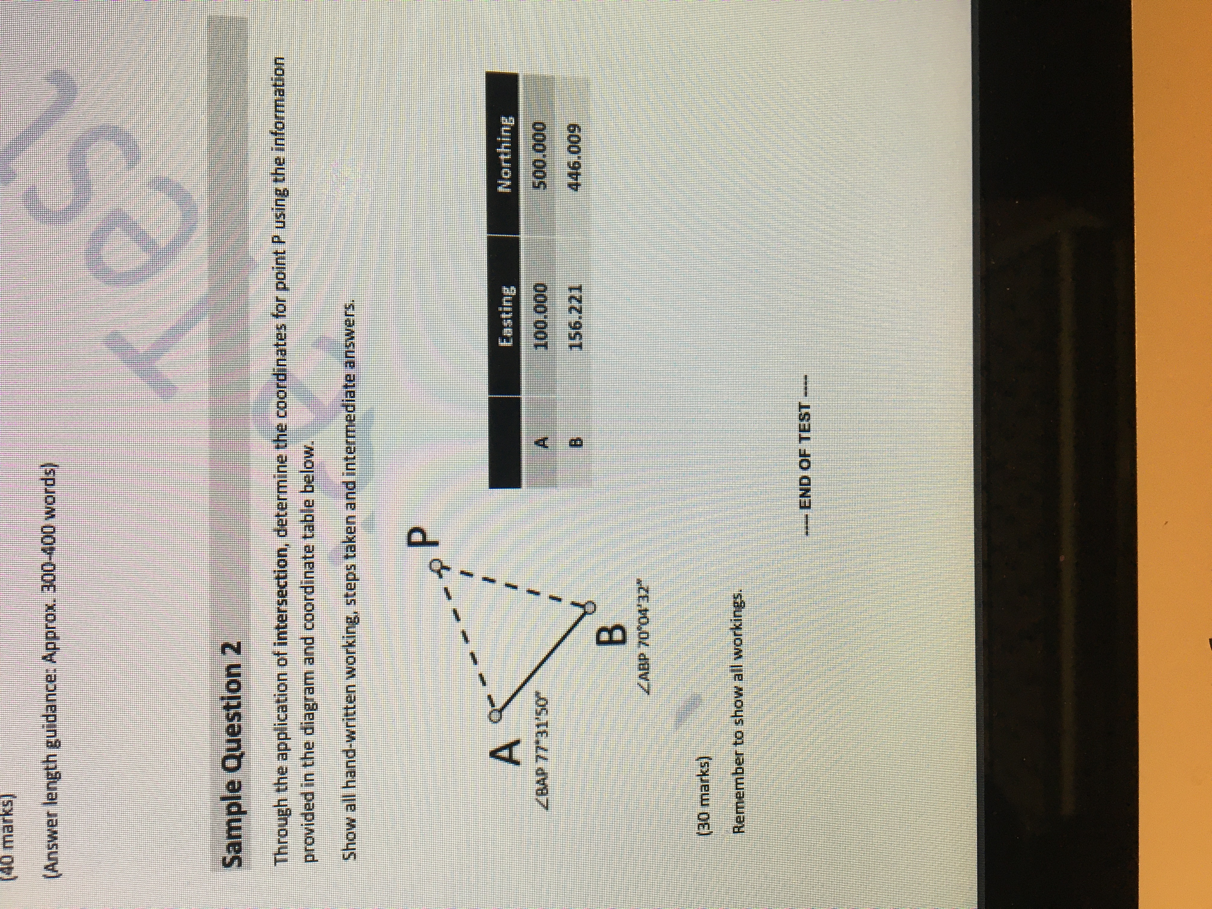 ( 0 marks) (Answer length guidance: Approx.