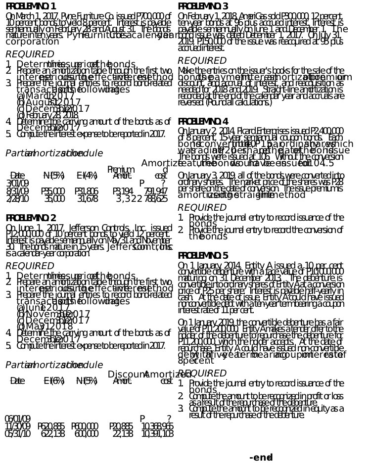 PROBLEMND 1 PROBLEMND 3 Ch March ], 2017, Pyre