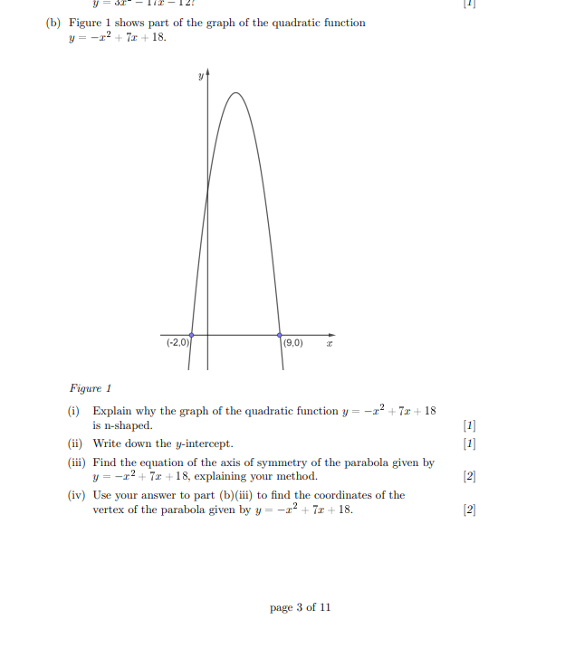 (c) This part of the question concerns the