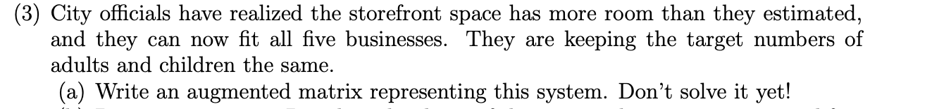 Hello I need help with problems 1,3,4 (3) City