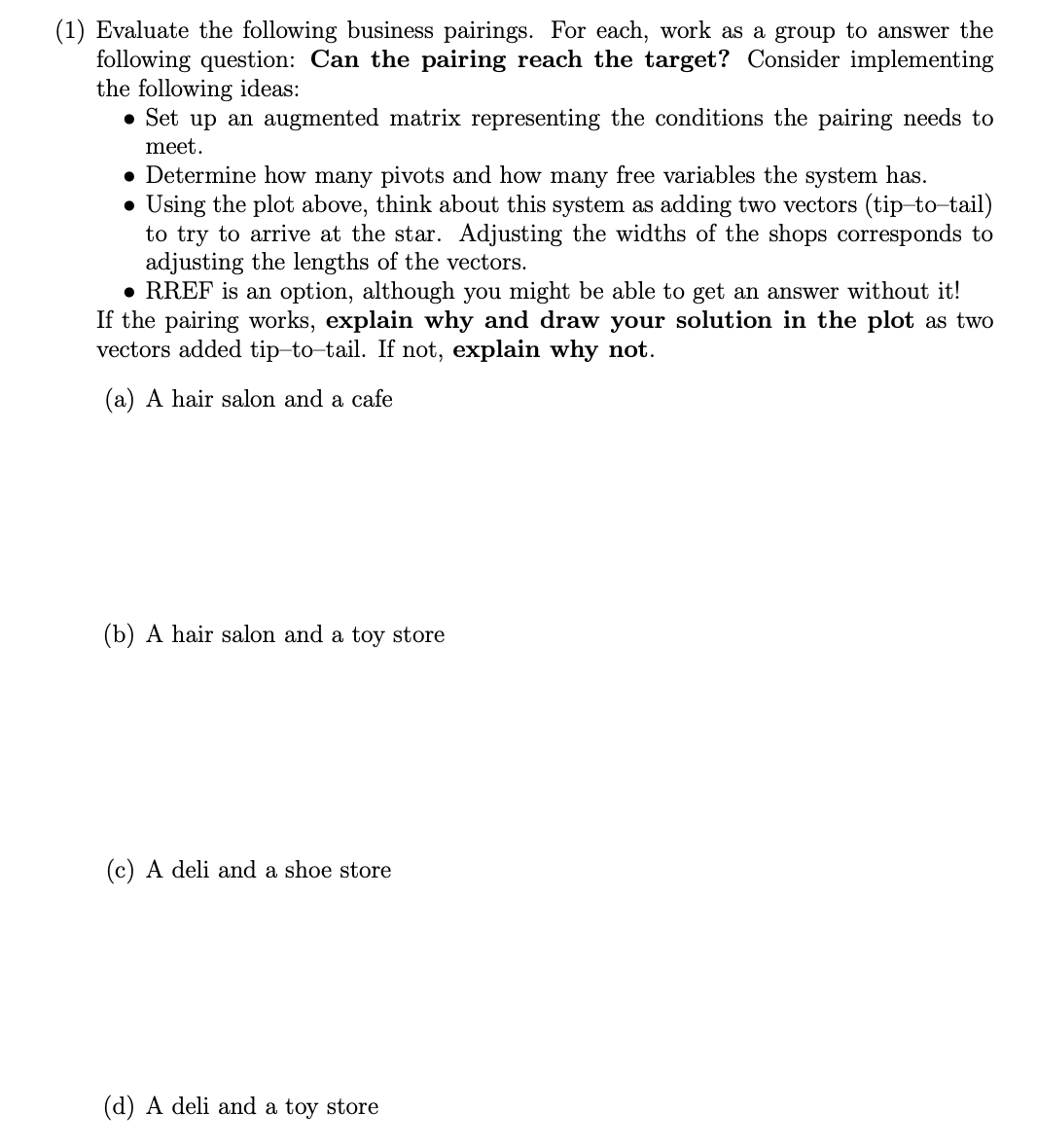 Hello I need help with problems 1,3,4 (3) City