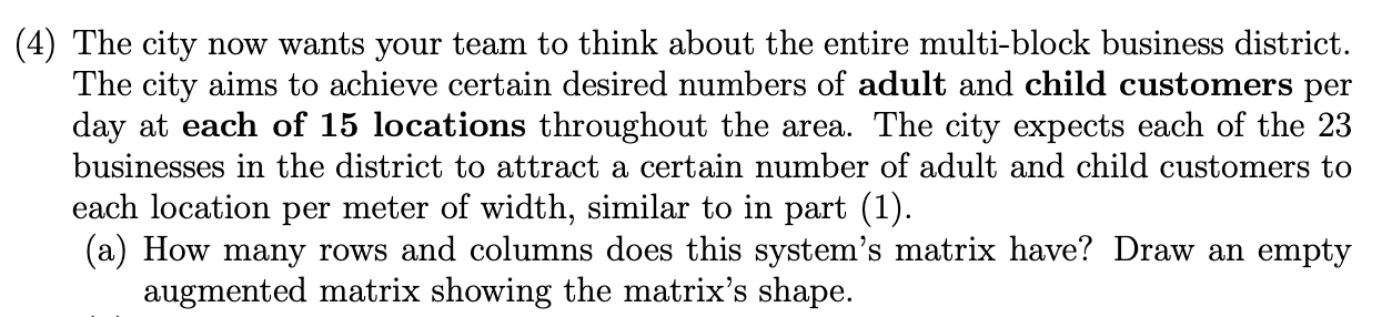 Hello I need help with problems 1,3,4 (3) City