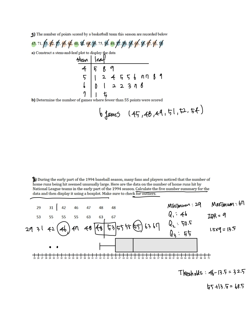 1) Students were asked who their favourite EDM