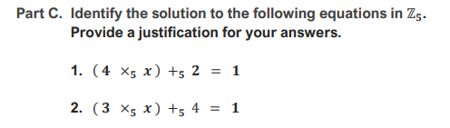 What are the answers in the problems in the
