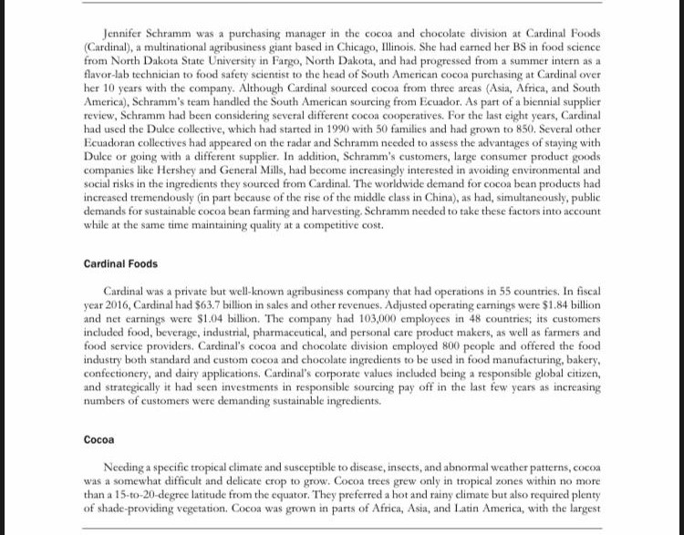 Jennifer Schramm was a purchasing manager in the