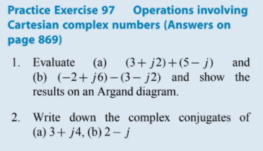 Topic: Complex Numbers Solve all of these, thank
