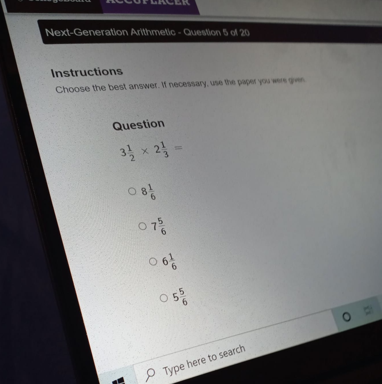 Next-Generation Arithmetic - Question 5 of 20