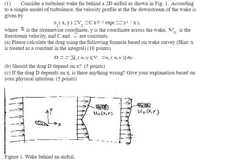 t1] |Consider a turbulent wake far behind a 2D