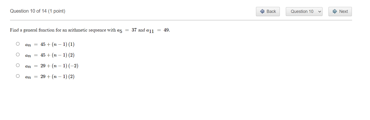 Question100f14{1point) ' 0 Back | | Question 10