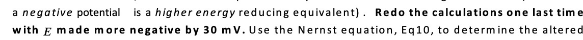 a negative potential is a higher energy reducing