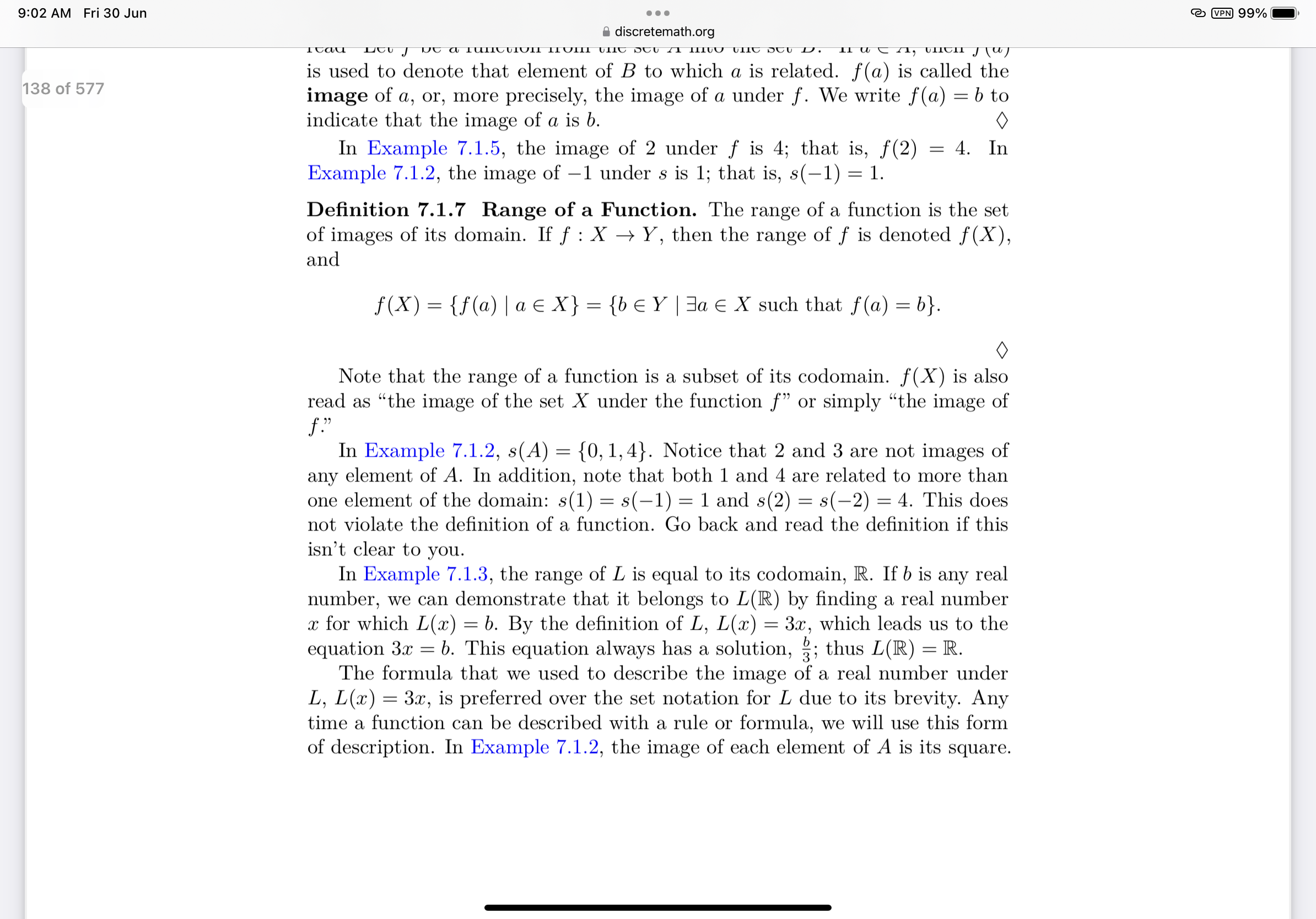 Is my answer correct to this question? QUESTION: