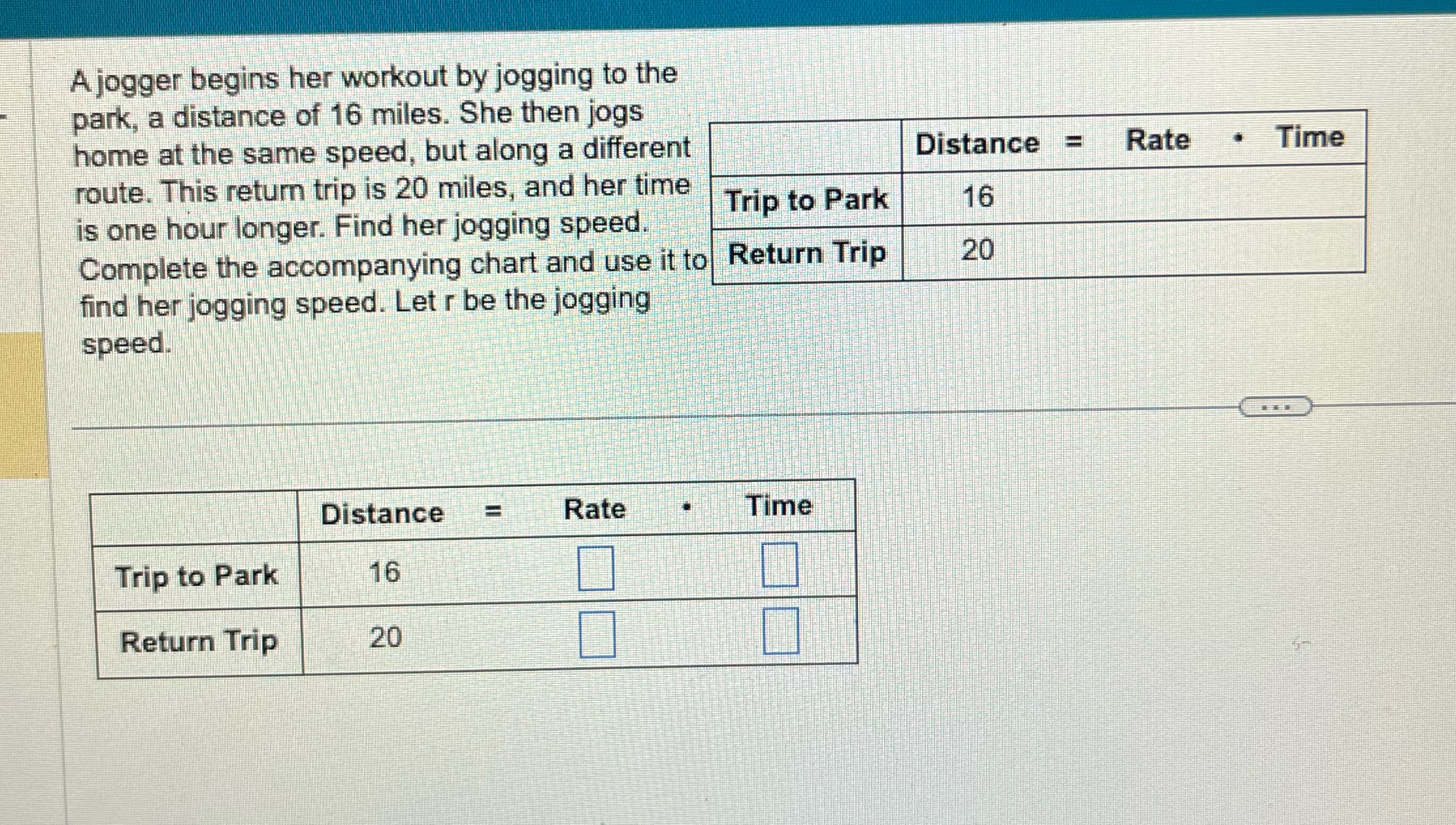 A jogger begins her workout by jogging to the