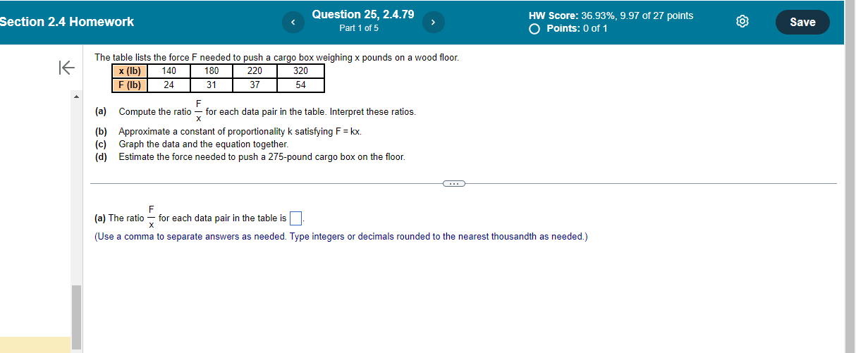 Section 2.4 Homework Question 25, 2.4.79 HW
