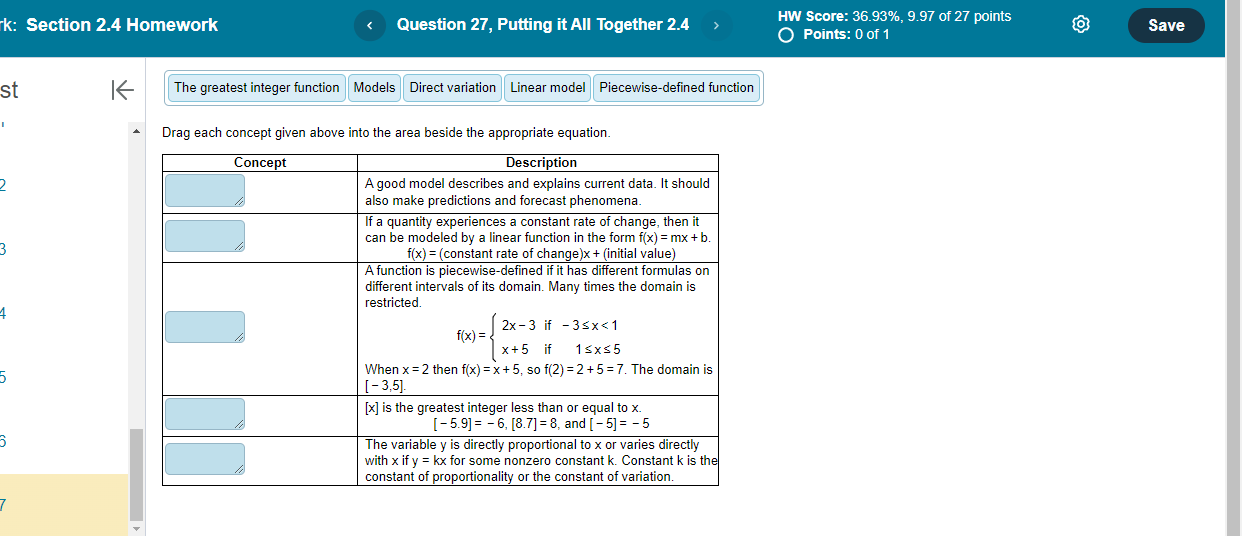Section 2.4 Homework Question 25, 2.4.79 HW
