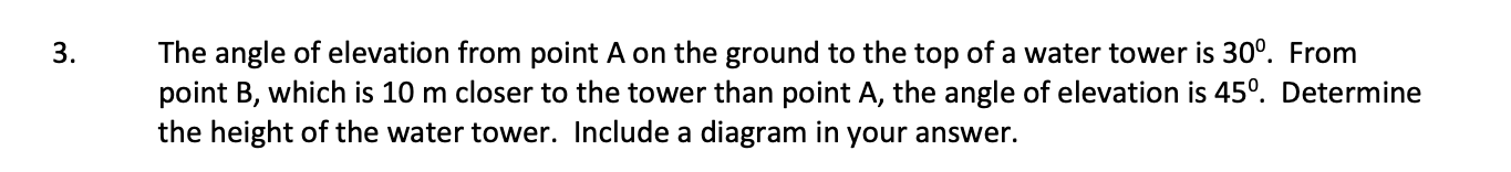 Explain with a diagram and step-by-step solution