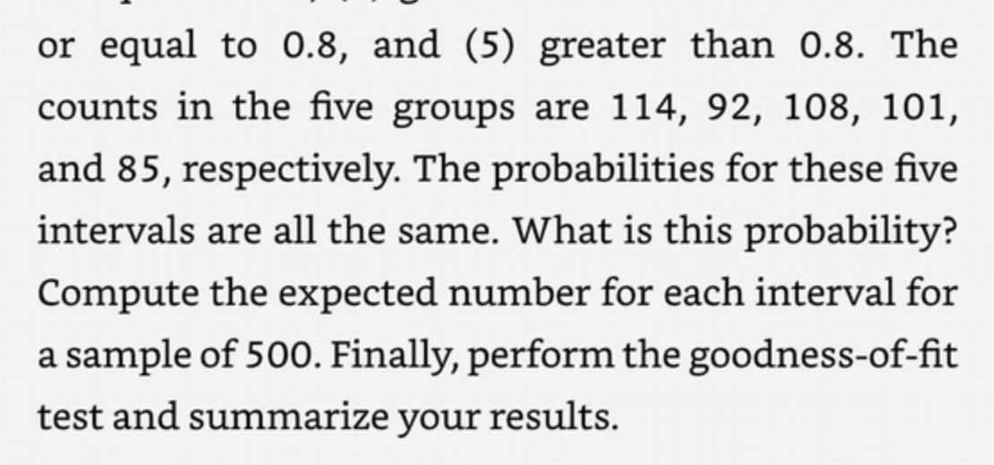 or equal to 0.8, and (5) greater than 0.8. The