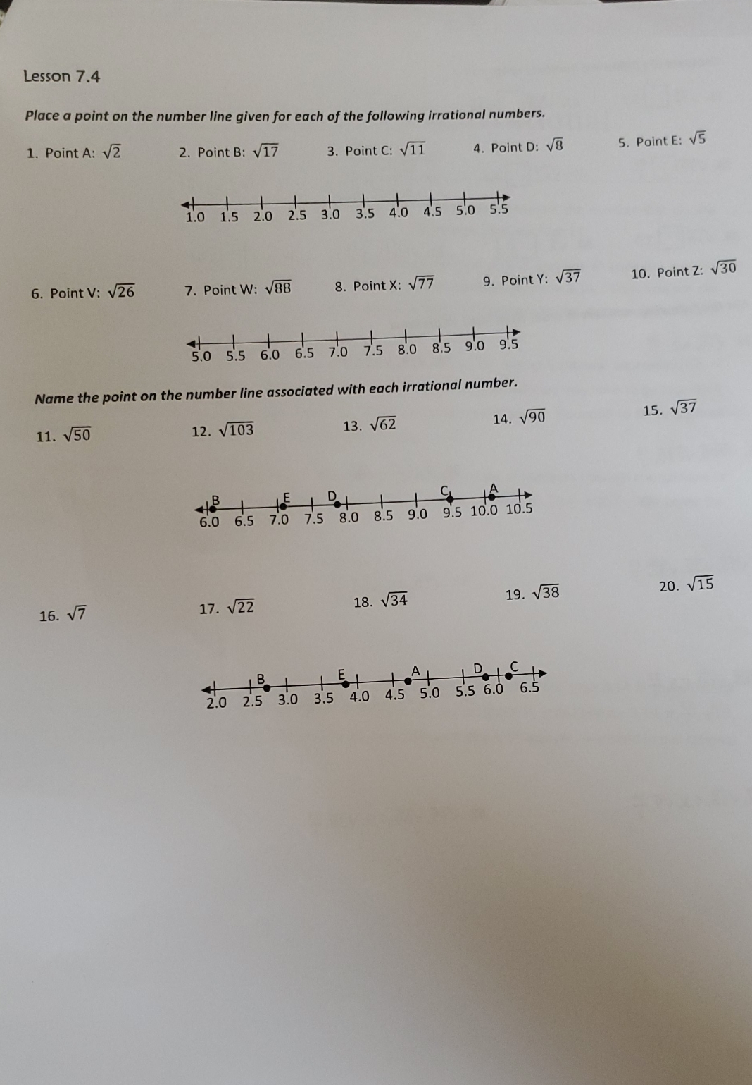 can you explain #1 please so I can teach my child