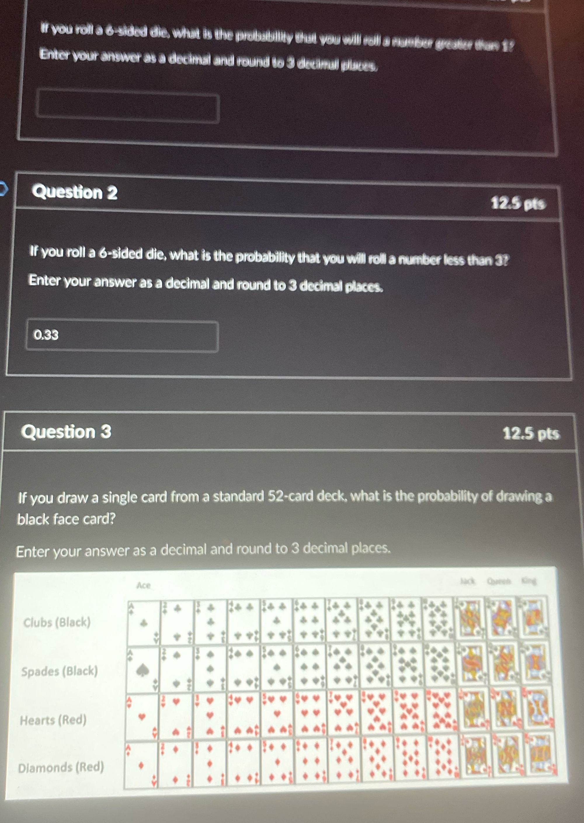 If you draw a single card from a standard 52-card