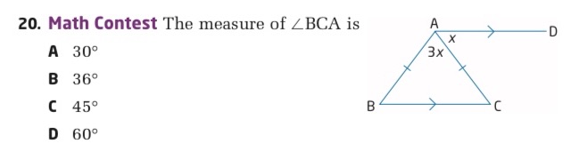 Can someone do this. Thanks! 20. Math Contest The
