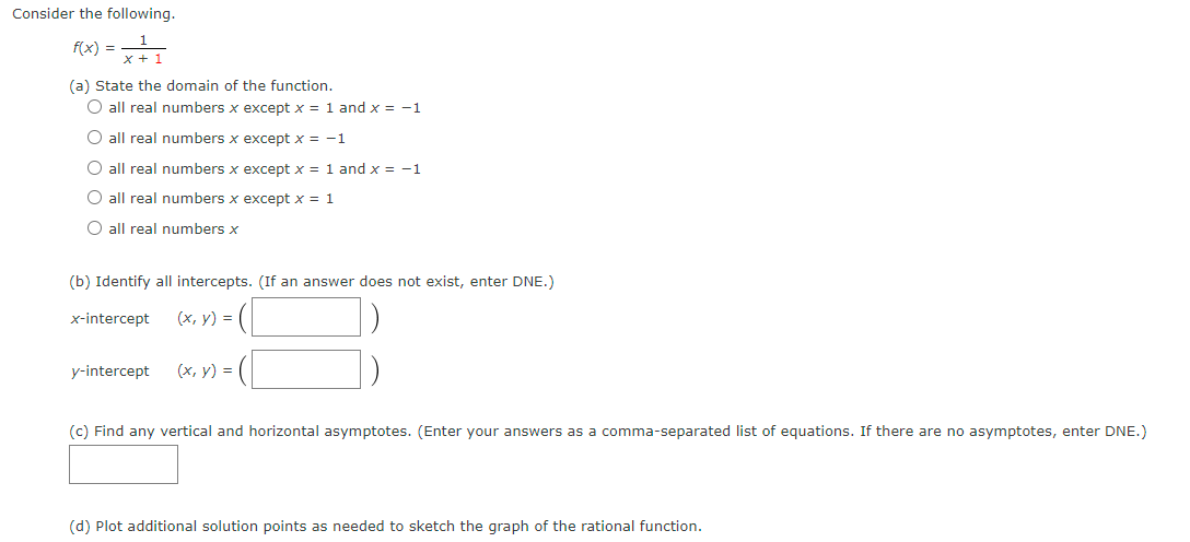 Find the slope and y-intercept (if possible) of