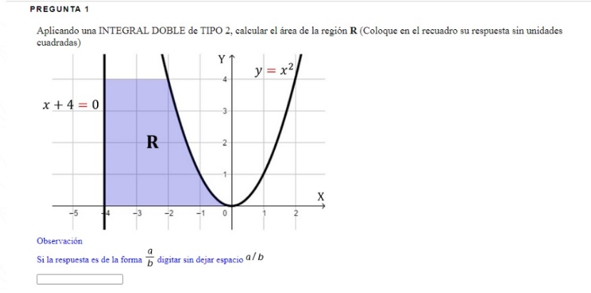 Asked comma PREGUNTA 1 Aplicando una INTEGRAL