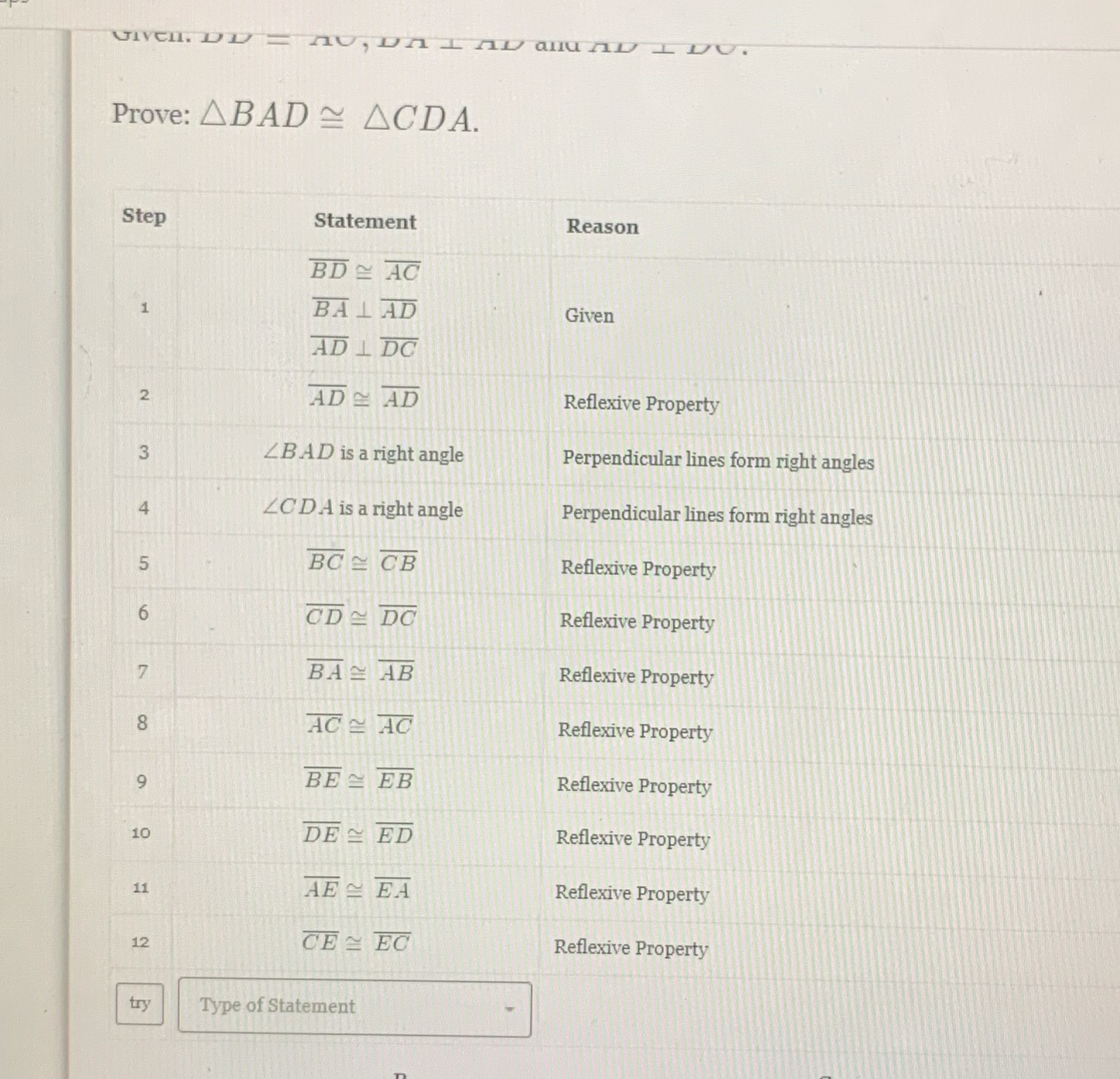 Jiven. DD = 10, DA LAL a AD 1 D0. Prove: ABAD ~