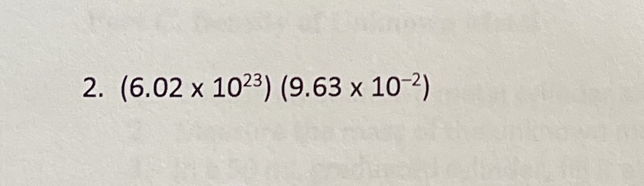 Please answer this I need help 2. (6.02 x 1023)