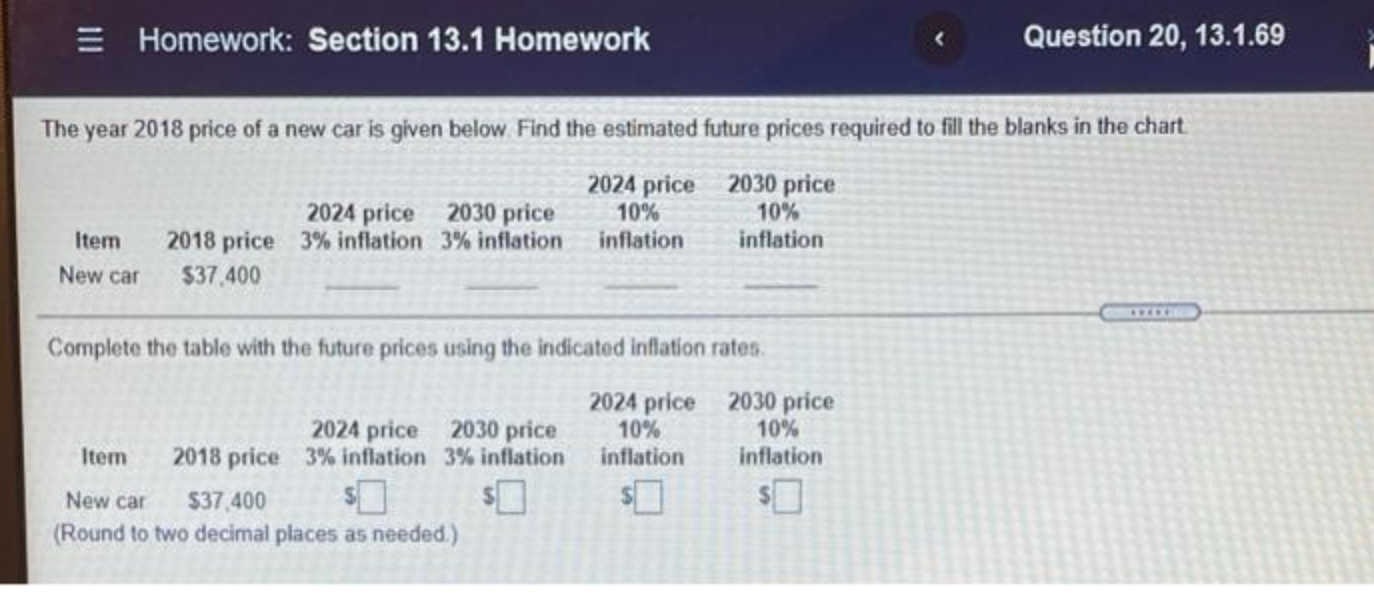 Homework: Section 13.1 Homework Question 20,