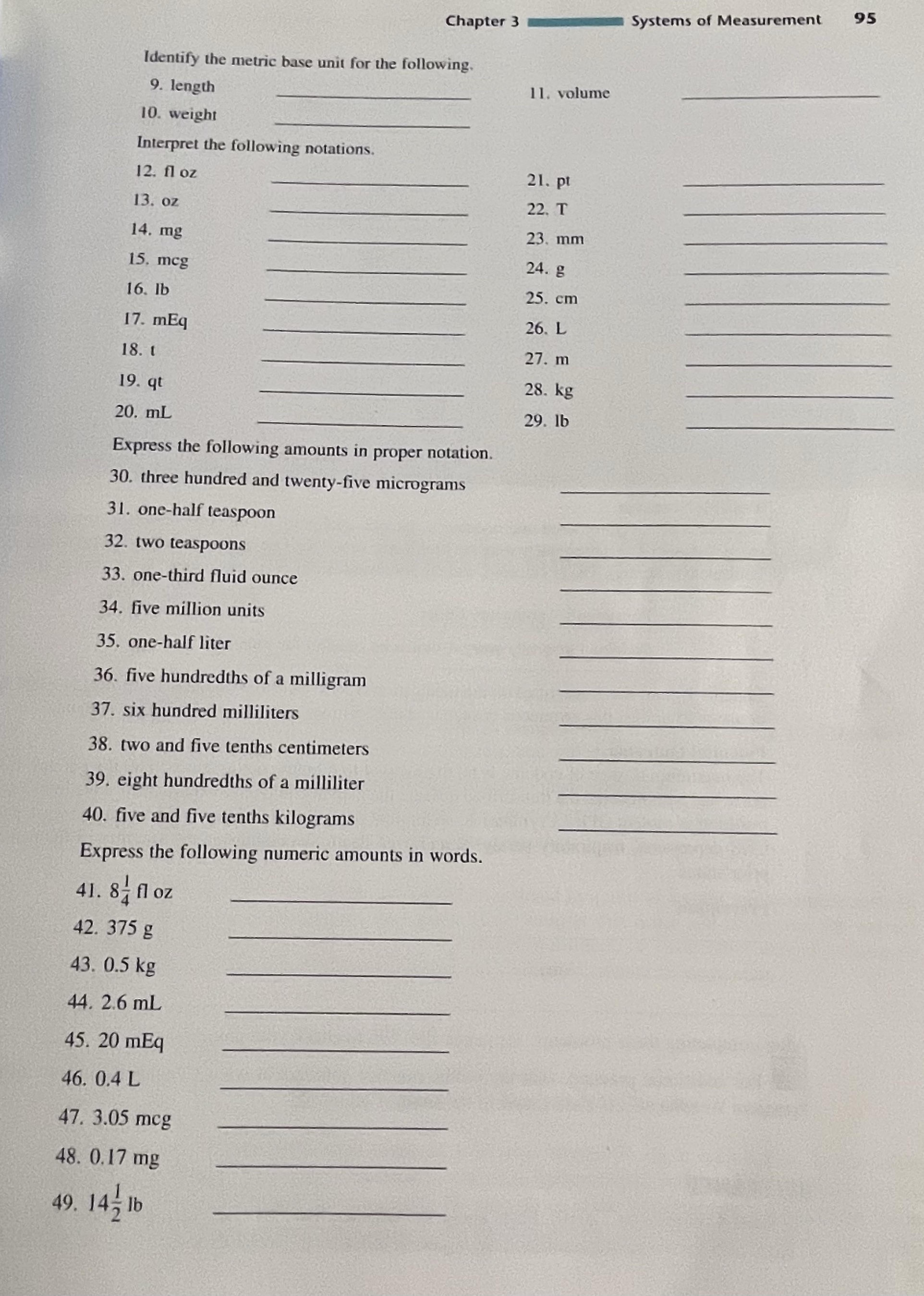 Need help with this. 95 Chapter 3 Systems of