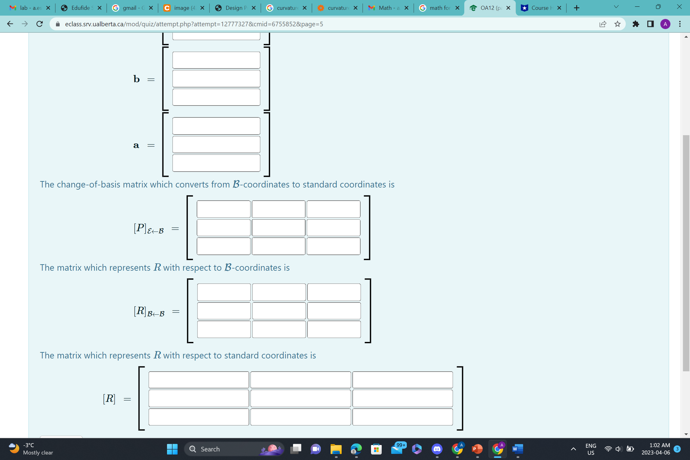 X C Let L:R X V X eclass.srv.ualberta.ca/mod/quiz/attempt.php?attempt=12777327&cmid=6755852&page=1 *IA : In R',