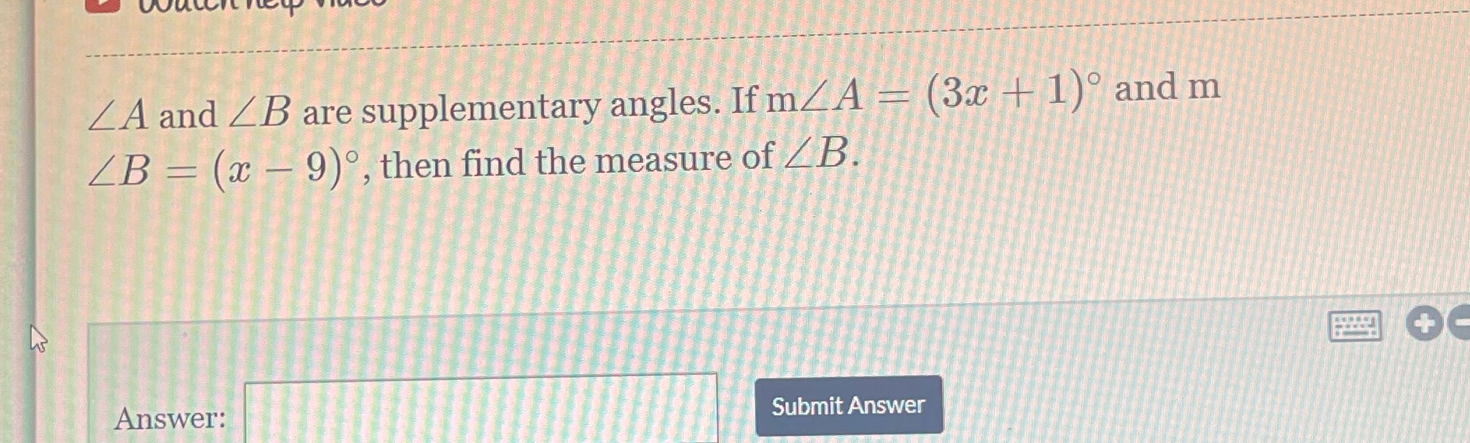 whats the answer? LA and Z B are supplementary
