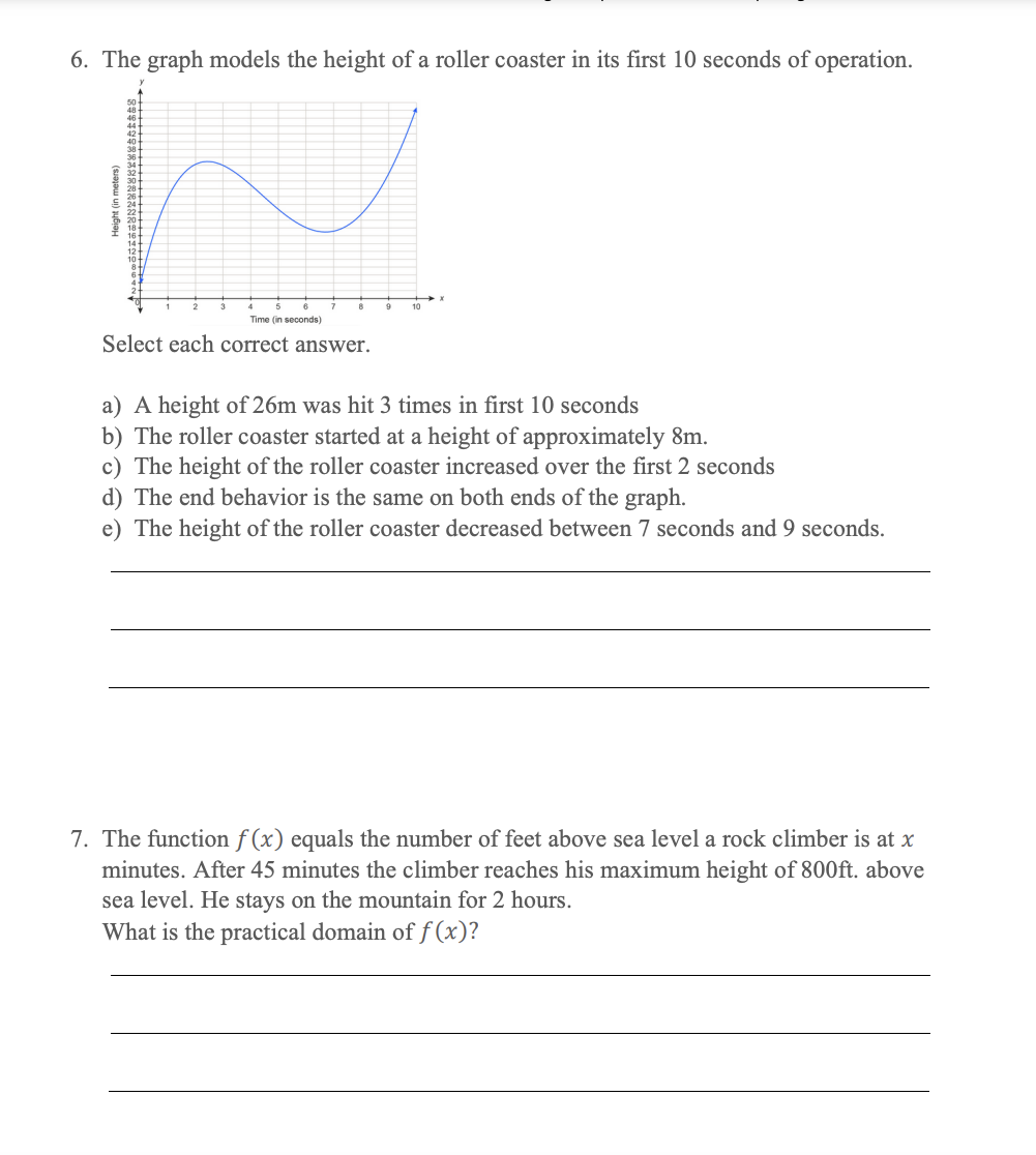 Name: Unit 3 Practice Test Print out the practice