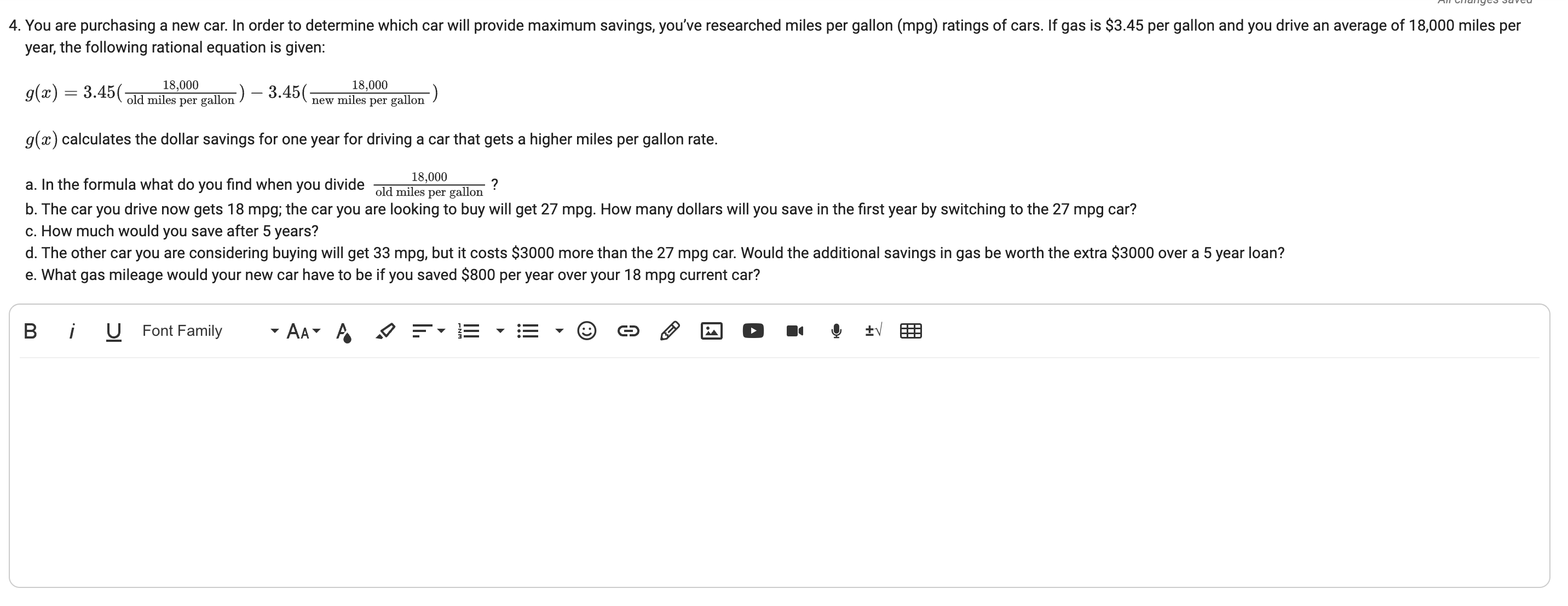 1. The following equations are given: Equation