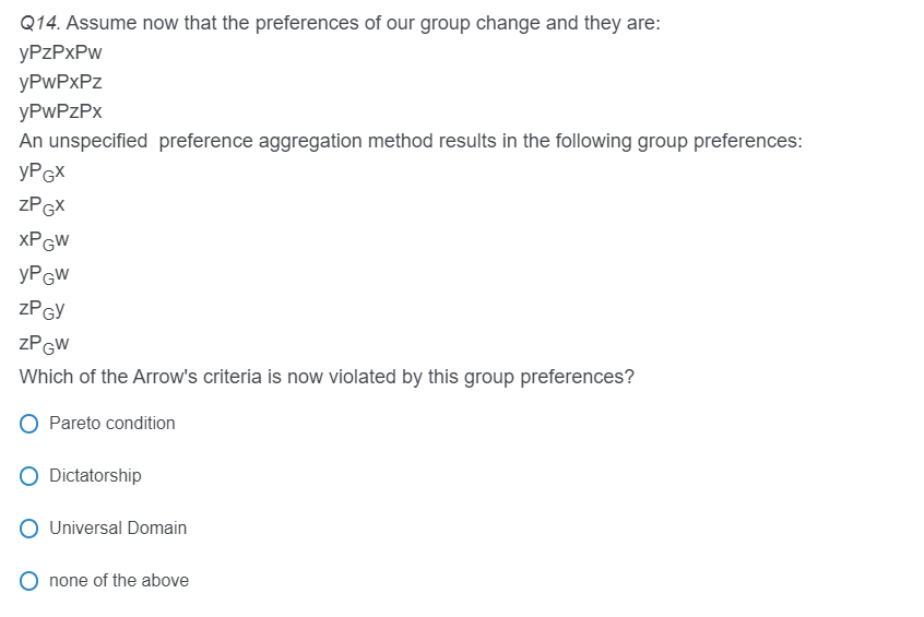 1. Q12. Consider the following group of 3 members