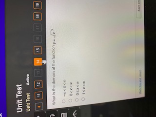 Unit Test Unit Test Active 12 What is the domain