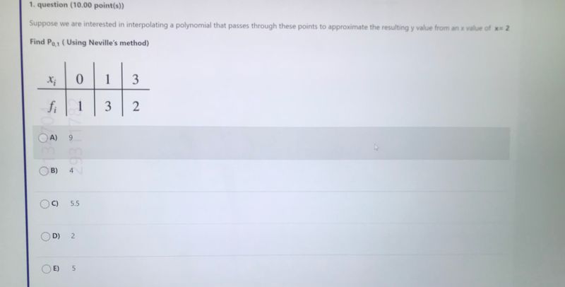could you solve this 1. question (10.00 point(s))