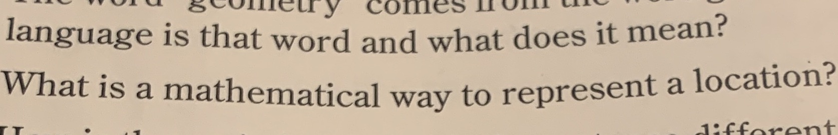 What is a mathematical way to represent a