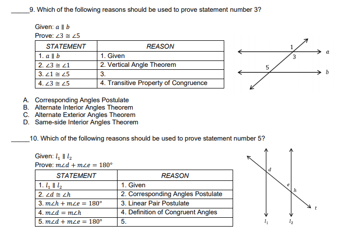 CHOOSE THE CORRECT ANSWER. D. 23 and 26 6. Which