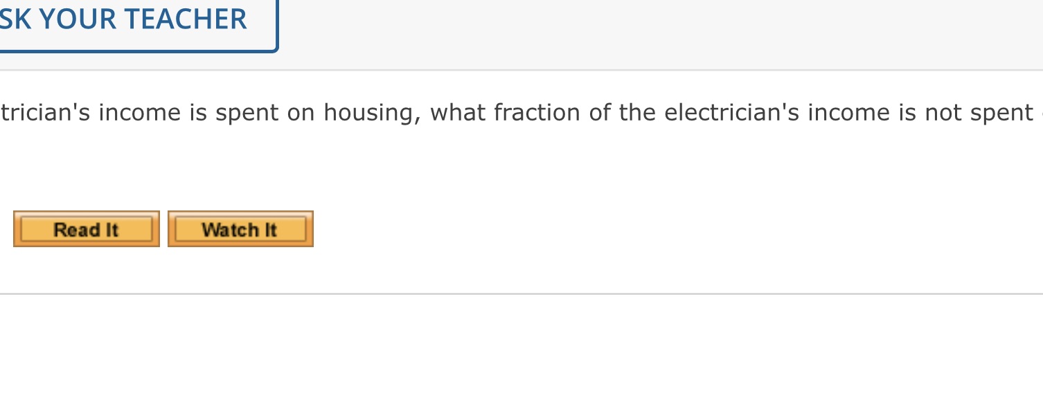 Algebra SK YOUR TEACHER I trician's income