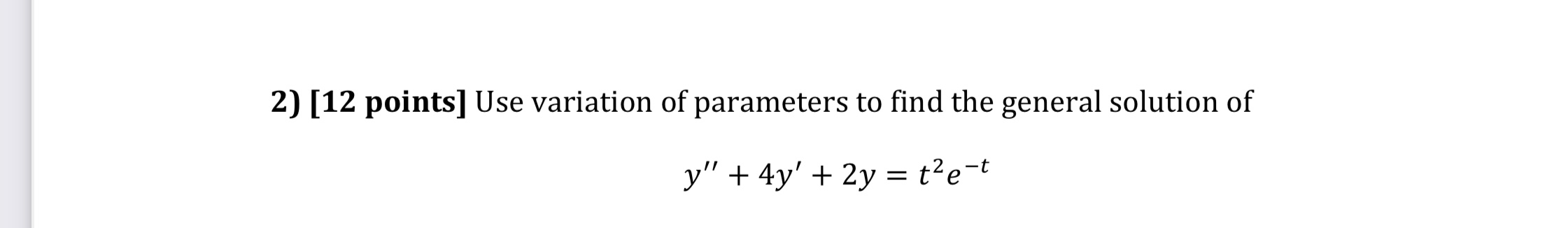 For my differential equations course, I got this