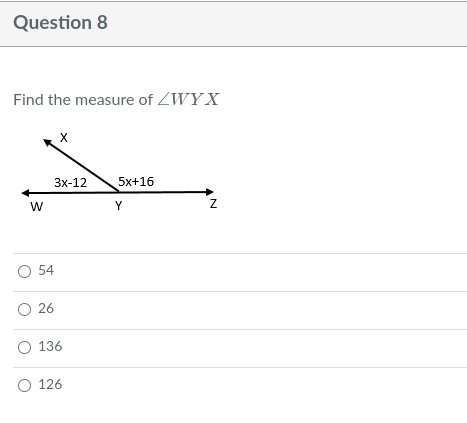 Help please!! 1. Question 1 5 pts Z W X Y Given: