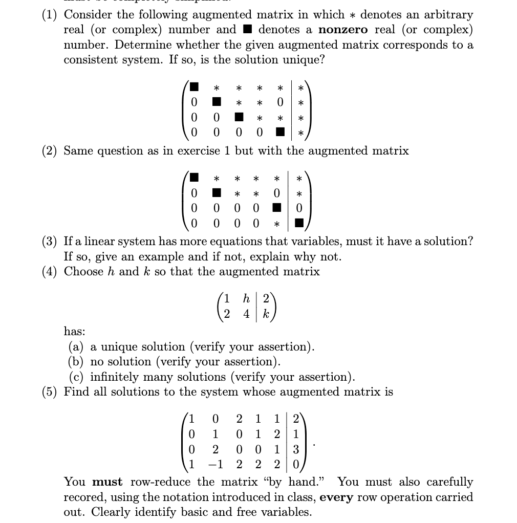 Linear Algebra: Matrix Algebra and Determinants