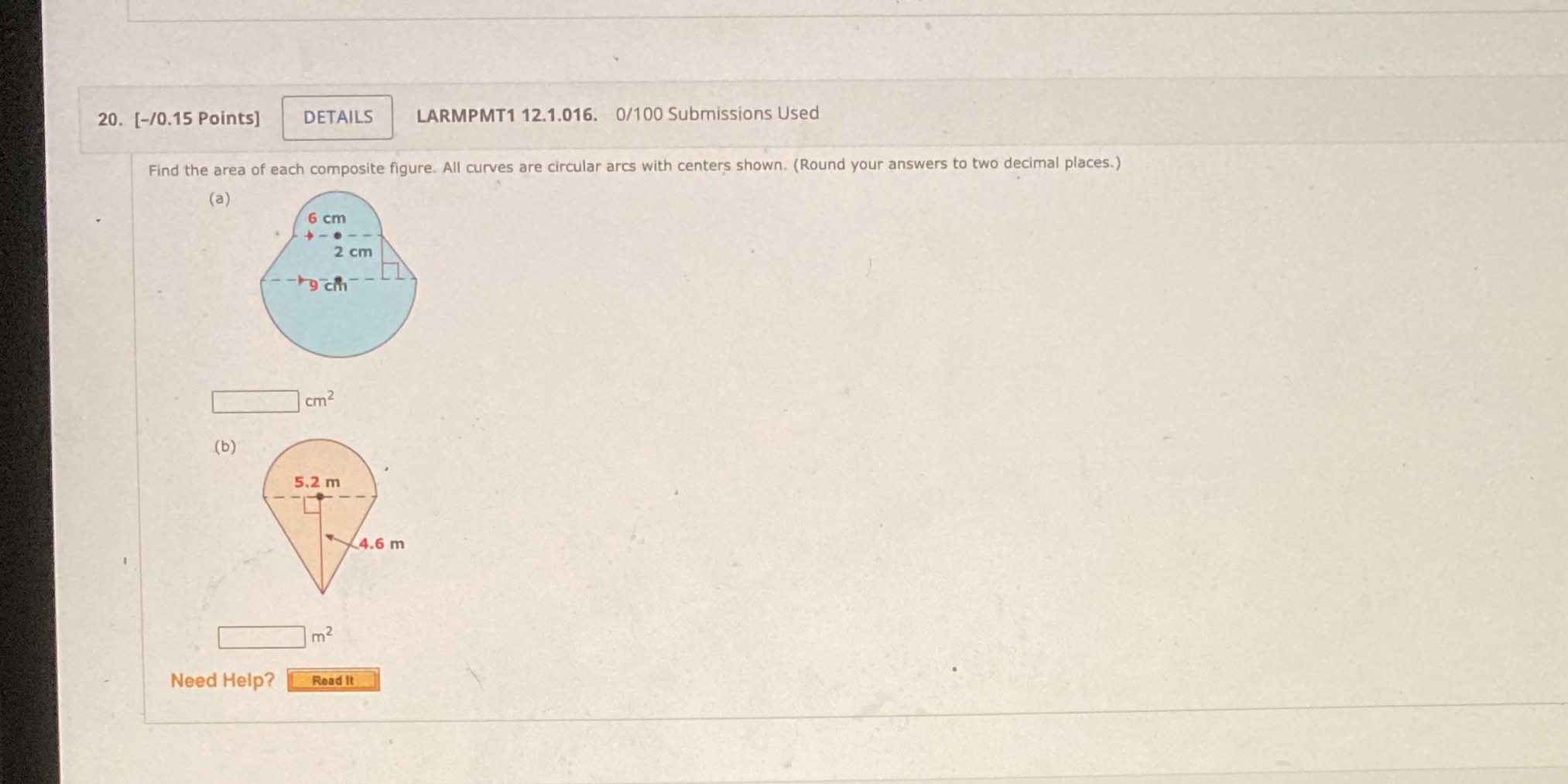 20. [-/0.15 Points] DETAILS LARMPMT1 12.1.016.