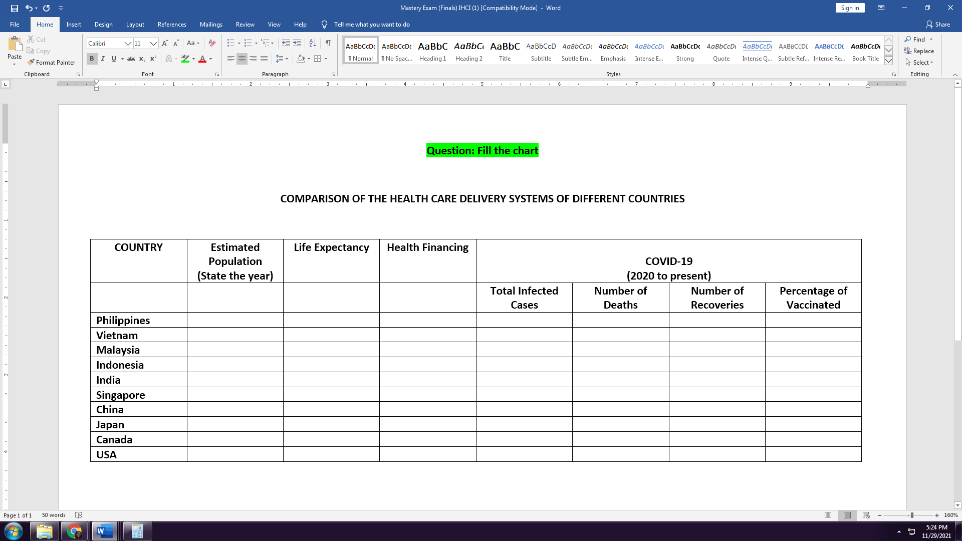 Mastery Exam (Finals) IHCI (1) [Compatibility